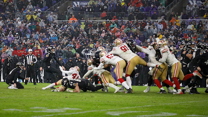 San Francisco 49ers v Baltimore Ravens