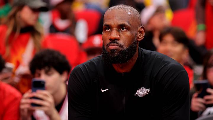 Los Angeles Lakers forward Lebron James.