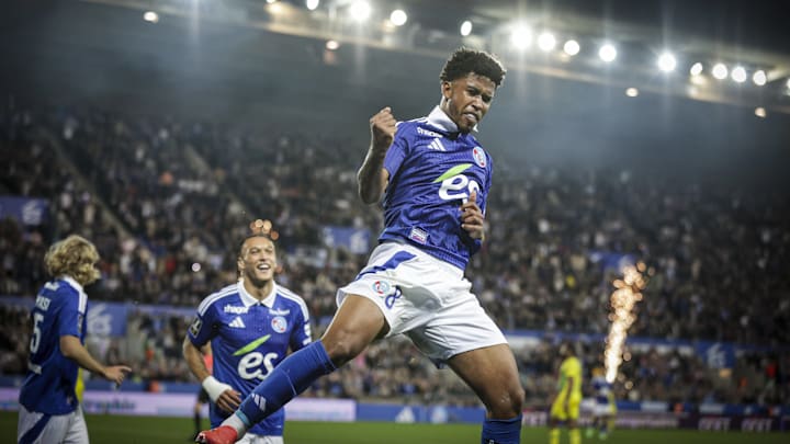 Santos is thriving in France under Liam Rosenior at RC Strasbourg. Santos is thriving in France under Liam Rosenior at RC Strasbourg.