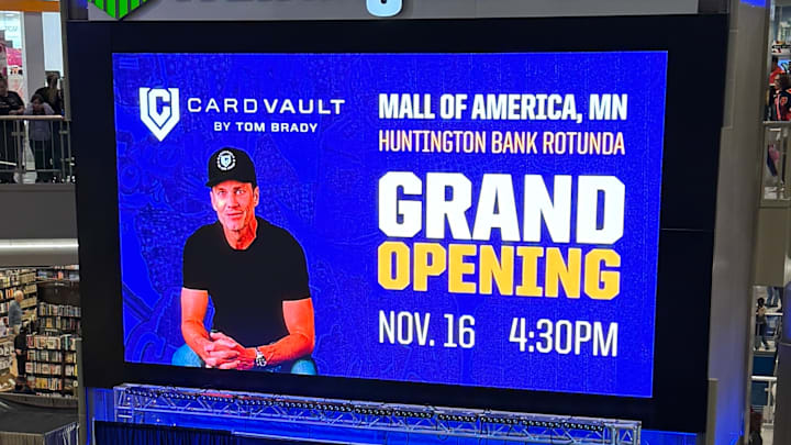CardVault by Tom Brady Grand Opening Mall of America 11/16/2025