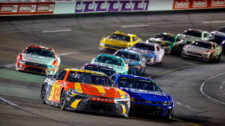 Bubba Wallace, 23XI Racing, Kyle Larson, Hendrick Motorsports, NASCAR