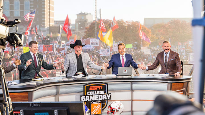 ESPN's College GameDay at BYU v Texas Tech