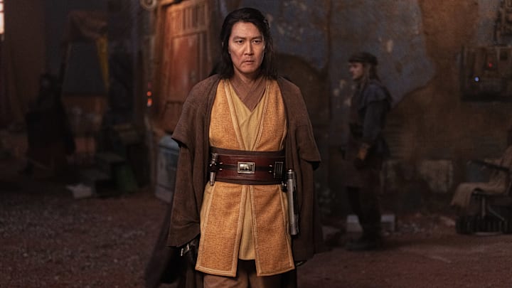 Master Sol (Lee Jung-jae) in Lucasfilm's THE ACOLYTE, exclusively on Disney+. ©2024 Lucasfilm Ltd. & TM. All Rights Reserved.