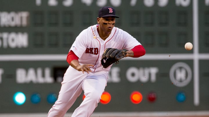 El astro de Boston Rafael Devers siempre ha jugado en tercera base