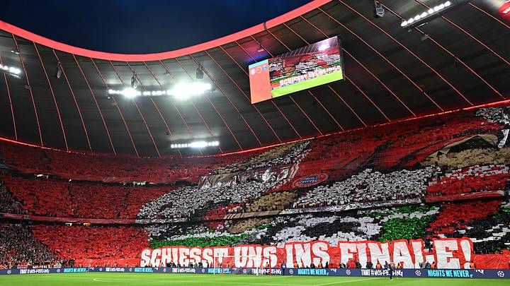 Le tifo du Bayern Munich