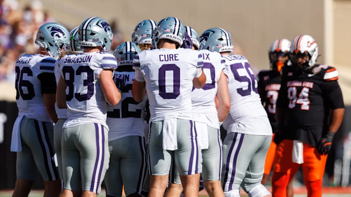 Kansas State Wildcats' Linkon Cure Kansas State Wildcats' Linkon Cure