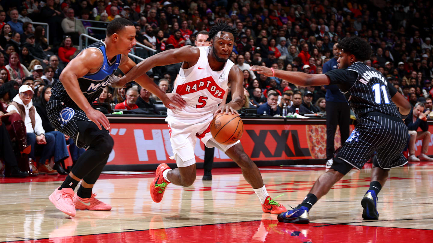 Immanuel Quickley taken off Raptors' floor after frustrating offensive slump