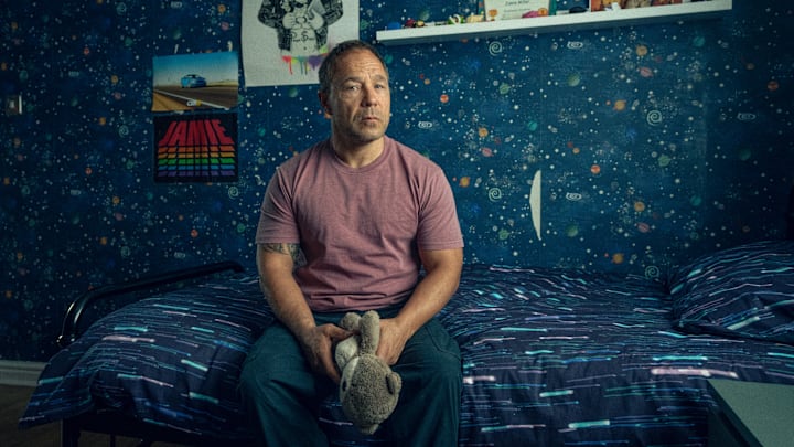 Adolescence. Stephen Graham as Eddie Miller in Adolescence