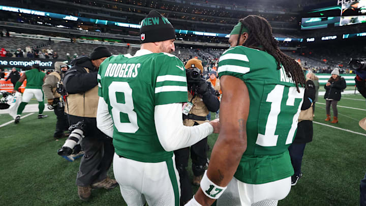 Davante Adams and Aaron Rodgers are both likely to be released by the New York Jets this offseason.