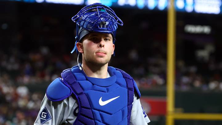  Los Angeles Dodgers catcher Dalton Rushing