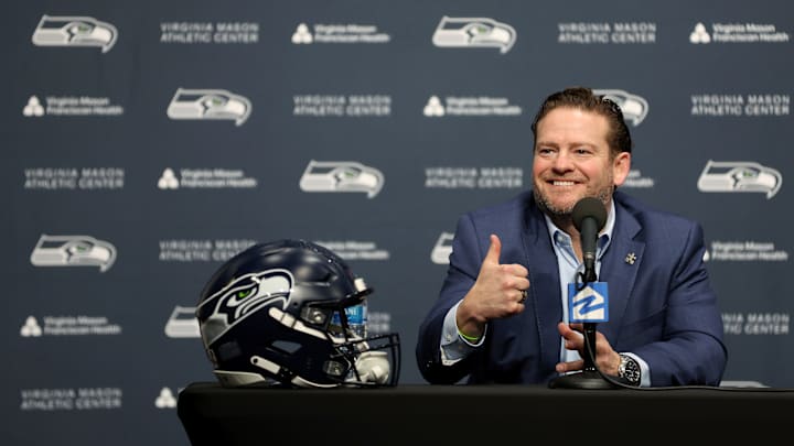 Seattle Seahawks Introduce Mike Macdonald as Head Coach Seattle Seahawks Introduce Mike Macdonald as Head Coach