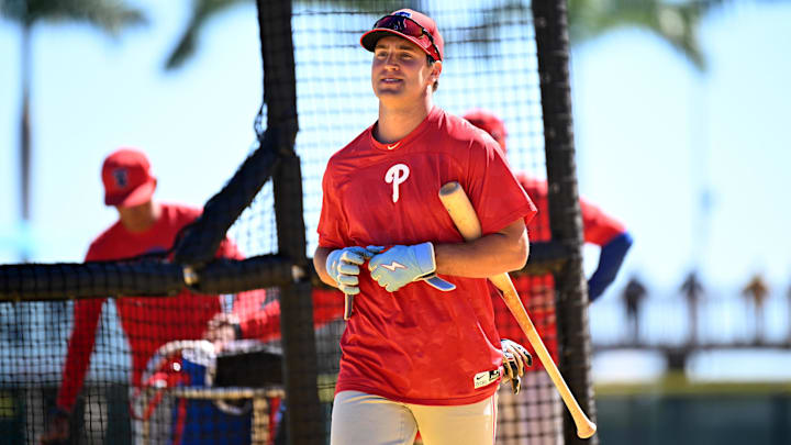 Phillies minor-league infielder Carson DeMartini entered Friday tied for the team lead in Grapefruit League appearances with 14.