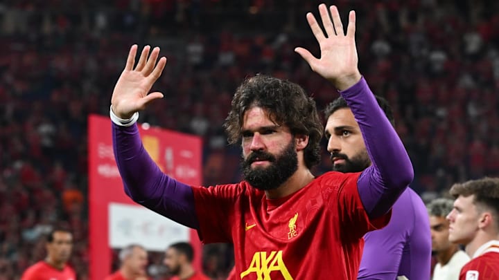 Alisson has played 45 minutes for Liverpool in pre-season so far.