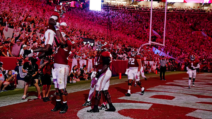 The Alabama Crimson Tide jumped out to a 28-0 lead and never looked back against the No. 2 Georgia Bulldogs on Saturday night.