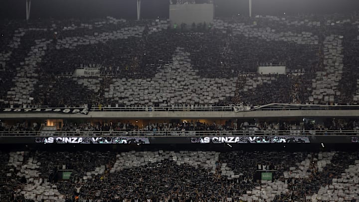 Torcedor em geral fez linda festa no Nilton Santos Torcedor em geral fez linda festa no Nilton Santos