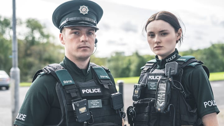 Blue Lights Series 2,First Look,First Look,Tommy Foster (NATHAN BRANIFF) and Annie Conlon (KATHERINE DEVLIN),Two Cities Television,Christopher Barr