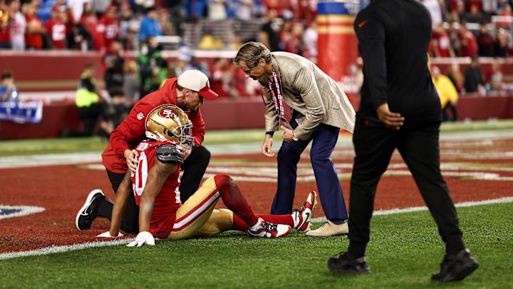 San Francisco 49ers cornerback Ambry Thomas (20)