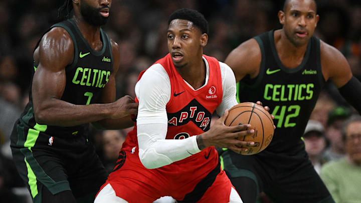 Toronto Raptors guard RJ Barrett.