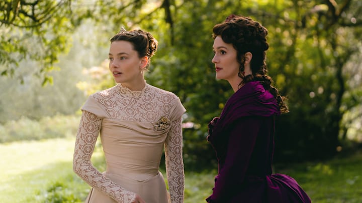 Kristine Frøseth and Leighton Meester in "The Buccaneers," premiering June 18, 2025 on Apple TV+