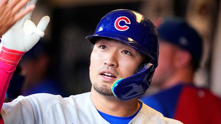 Jun 27, 2026; Milwaukee, Wisconsin, USA; Chicago Cubs designated hitter Seiya Suzuki celebrates a home run against the Milwaukee Brewers in the dug out in the fourth inning at American Family Field. Mandatory Credit: Michael McLoone-Imagn Images Jun 27, 2026; Milwaukee, Wisconsin, USA; Chicago Cubs designated hitter Seiya Suzuki celebrates a home run against the Milwaukee Brewers in the dug out in the fourth inning at American Family Field. Mandatory Credit: Michael McLoone-Imagn Images