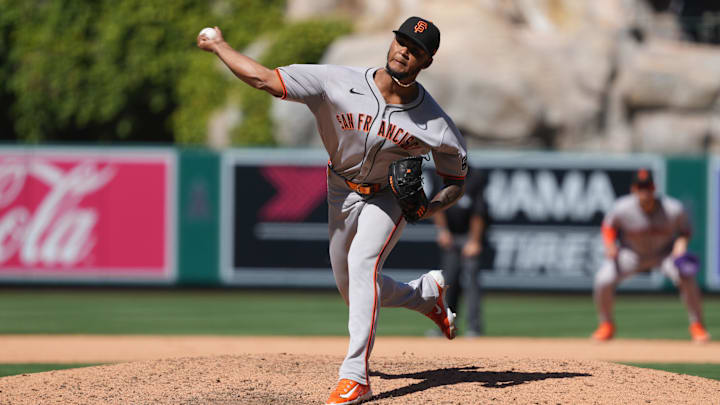 San Francisco Giants Relief Pitcher Camilo Doval San Francisco Giants Relief Pitcher Camilo Doval
