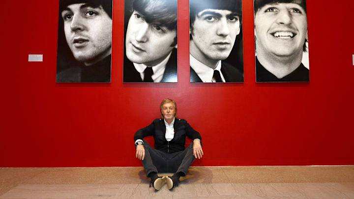 Sir Paul McCartney Visits Brooklyn Museum Exhibit, Paul McCartney Photographs 1963–64: Eyes of the
