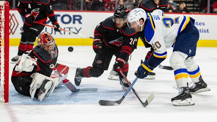St Louis Blues v Carolina Hurricanes