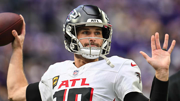 Atlanta Falcons quarterback Kirk Cousins wasn't expected to appear for voluntary workouts, but he did. Atlanta Falcons quarterback Kirk Cousins wasn't expected to appear for voluntary workouts, but he did.