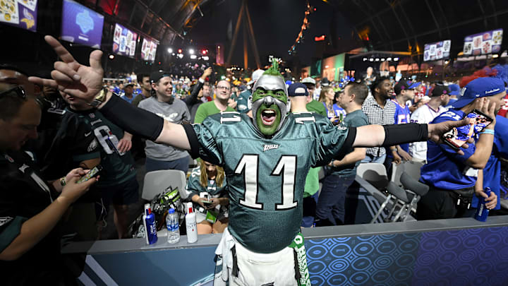 Jamie Pagliei, Philadelphia Eagles draft