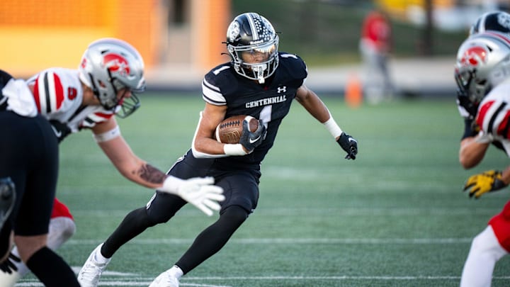 Ankeny Centennial's Braeden Jackson will lead the Jaguars into the Class 5A quarterfinals vs. West Des Moines Dowling this week.