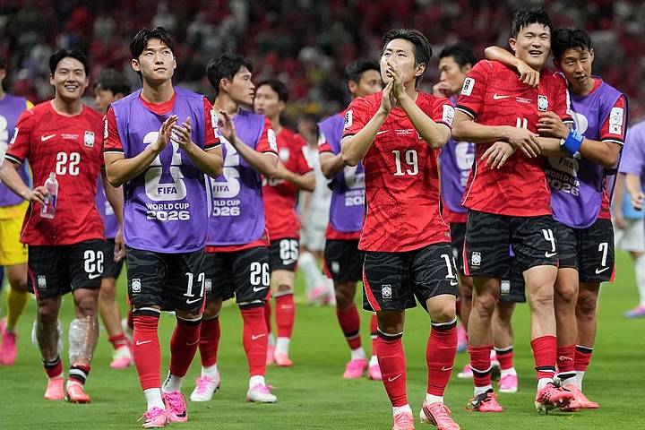 South Korea celebrates South Korea celebrates