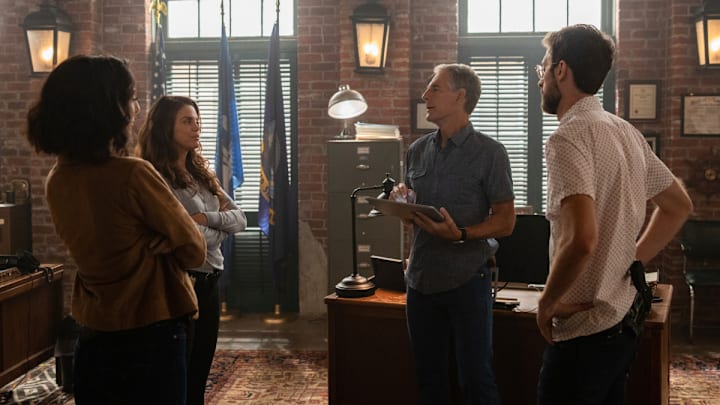 "Spies and Lies" - Navy Lieutenant Max Landry (Michael Ocampo) asks the New Orleans field office for help when he suspects his girlfriend is a spy. Also, Lasalle faces another devastating dead end as he searches for his brother's last known whereabouts, on "NCIS: NEW ORLEANS," Tuesday, Oct. 22 (10:00-11:00 PM, ET/PT) on the CBS Television Network. Pictured L-R: Necar Zadegan as Special Agent Hannah Khoury, Vanessa Ferlito as FBI Special Agent Tammy Gregorio, Scott Bakula as Special Agent Dwayne "Spies and Lies" - Navy Lieutenant Max Landry (Michael Ocampo) asks the New Orleans field office for help when he suspects his girlfriend is a spy. Also, Lasalle faces another devastating dead end as he searches for his brother's last known whereabouts, on "NCIS: NEW ORLEANS," Tuesday, Oct. 22 (10:00-11:00 PM, ET/PT) on the CBS Television Network. Pictured L-R: Necar Zadegan as Special Agent Hannah Khoury, Vanessa Ferlito as FBI Special Agent Tammy Gregorio, Scott Bakula as Special Agent Dwayne