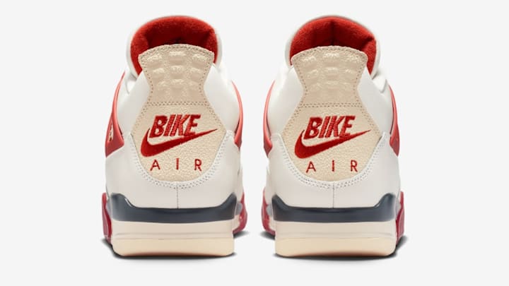 The BIKE AIR x Nigel Sylvester x Air Jordan 4 "Brick After Brick" colorway.