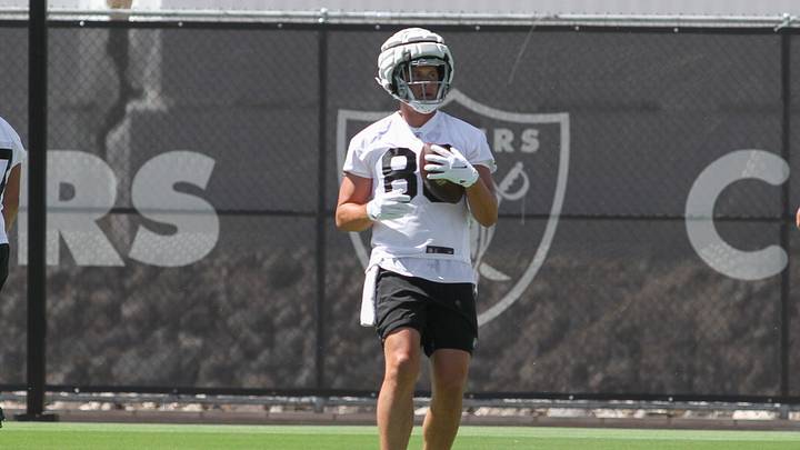 Las Vegas Raiders TE Brock Bowers from OTAs Las Vegas Raiders TE Brock Bowers from OTAs