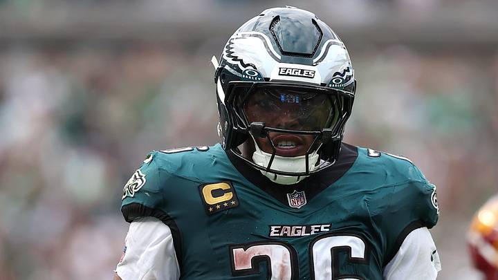 Philadelphia Eagles running back Saquon Barkley Philadelphia Eagles running back Saquon Barkley
