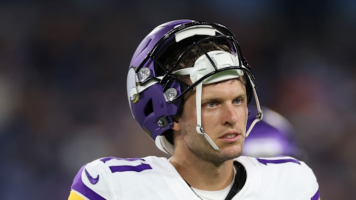 Brett Rypien with the Minnesota Vikings