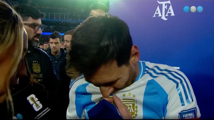 Lionel Messi appeared in what may very well be his final competitive fixture for Argentina on home soil.