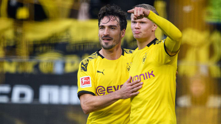 Erling Haaland und Mats Hummels