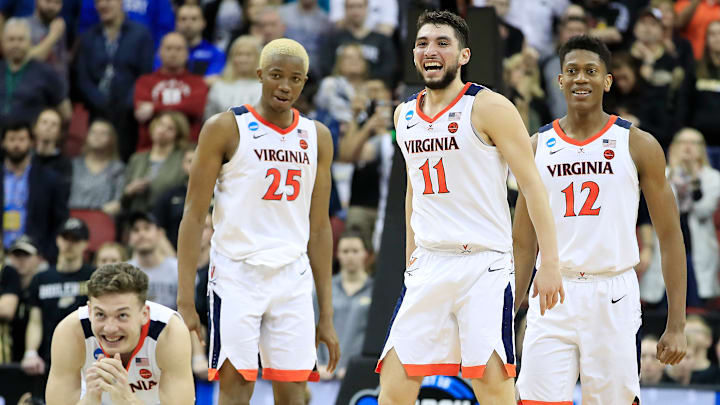 Ty Jerome, Kyle Guy, Mamadi Diakite, De'Andre Hunter, Virginia Cavaliers