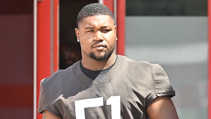 Jun 11, 2026; Berea, OH, USA; Cleveland Browns defensive tackle Mike Hall Jr. (51) during minicamp at CrossCountry Mortgage Campus. Mandatory Credit: Ken Blaze-Imagn Images Jun 11, 2026; Berea, OH, USA; Cleveland Browns defensive tackle Mike Hall Jr. (51) during minicamp at CrossCountry Mortgage Campus. Mandatory Credit: Ken Blaze-Imagn Images