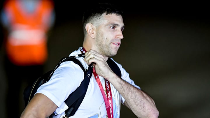 Emiliano Martínez es una de las figuras de Argentina