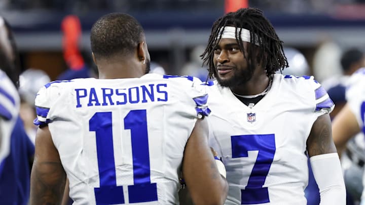 Parsons and Diggs are good friends from their time on the Cowboys.