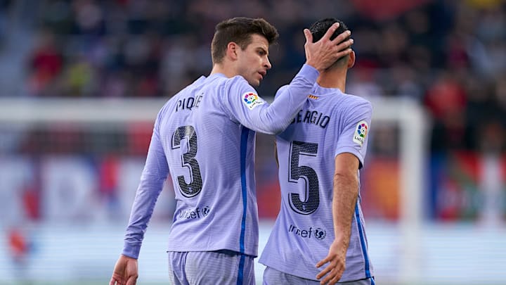 Pique et Busquets Pique et Busquets