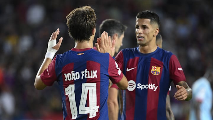 Barcelona, de Cancelo e João Félix, é uma das potências da UCL