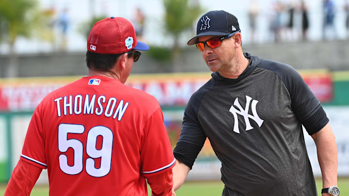 Rob Thompson of the Philadelphia Phillies