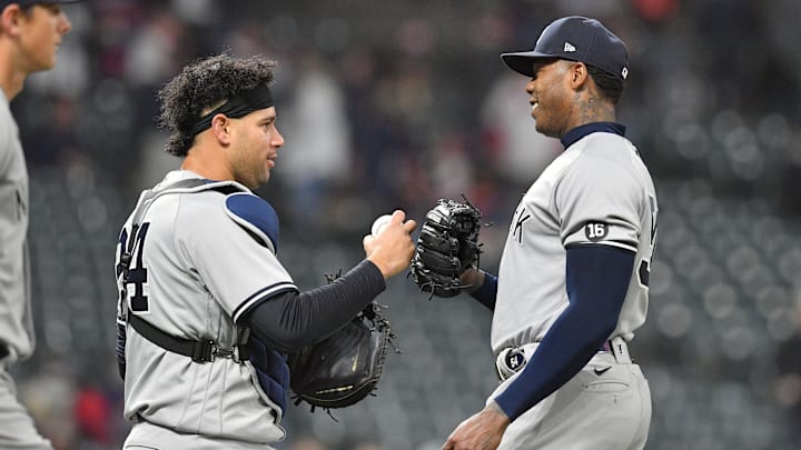 Gary Sánchez y Aroldis Chapman están entre los latinos que ganarán más en 2022 con los Yankees 