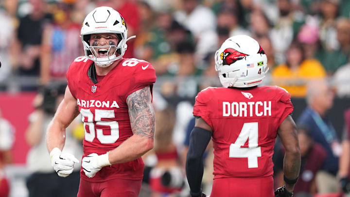 Arizona Cardinals tight end Trey McBride is a great prop target on Monday night.