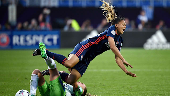  Cascarino, la talentueuse attaquante de l'OL, pourrait bien rater la Coupe du monde