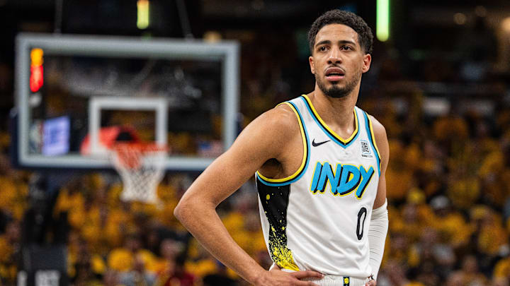 Indiana Pacers guard Tyrese Haliburton