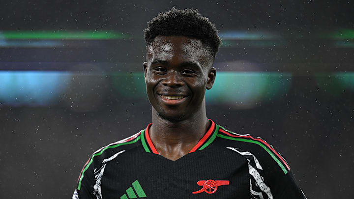 Bukayo Saka was in fine form against West Ham on Saturday